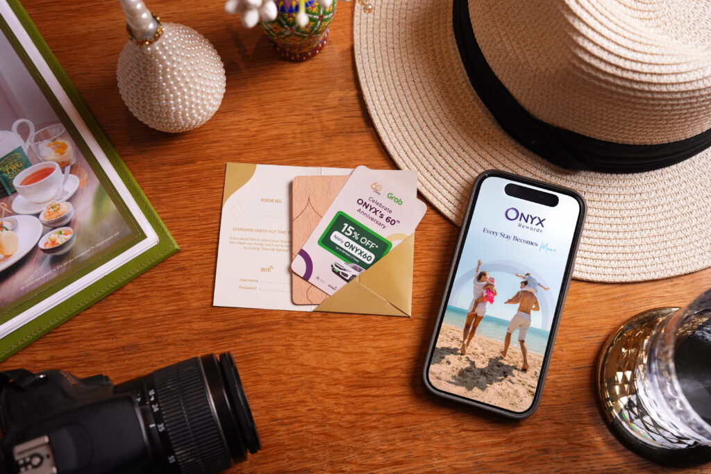 ONYX Hospitality Group ฉลอง 60 ปีแห่งการเติบโต ร่วมกับ Grab ยกระดับ Seamless Travel Experience ให้นักเดินทางใช้เวลาทุกจุดหมายได้อย่างเต็มที่ภายใต้แนวคิด “More of What You Love”