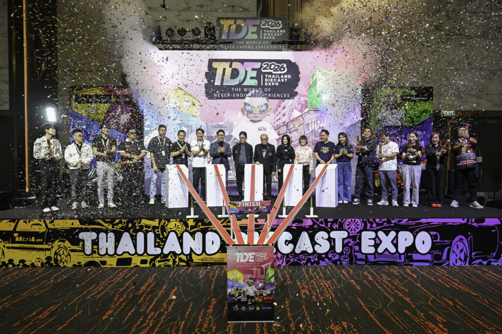 THAILAND DIECAST EXPO 2026 โดยกรังด์ปรีซ์ฯ และไอคอนสยาม สร้างปรากฏการณ์ครั้งใหญ่แห่งวงการ Diecast & Collectible รวมคอมมูนิตี้นักสะสมจากทั่วโลกสู่แลนด์มาร์กระดับโลกริมแม่น้ำเจ้าพระยา